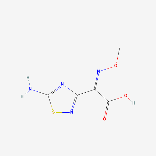 2-(5-Amino-1,2,4-thiadiazol-3-yl)-2-(methoxyimino)acetic acid