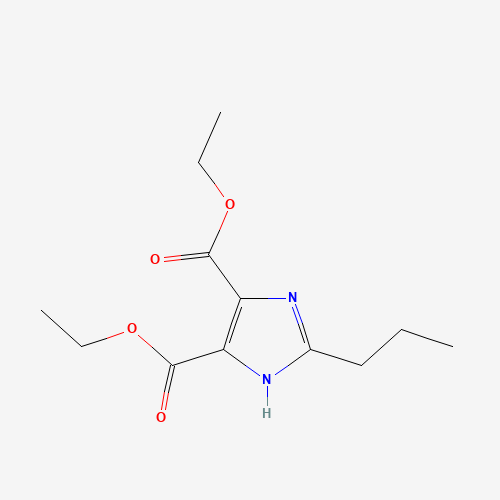 1H-Imidazole-4,5-dicarboxylic acid, 2-propyl-, 4,5-diethyl ester