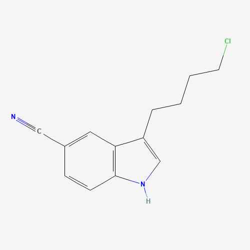 3-(4-Chlorobutyl)-1H-indole-5-carbonitrile