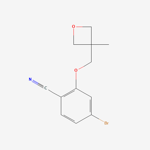 4-Bromo-2-((3-methyloxetan-3-y1jmethoxy)benzonitrile