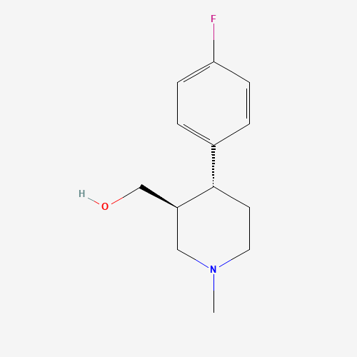 trans-4-(4-Fluorophenyl)-3-hydroxymethyl-1-methylpiperidine (rac-trans Paroxol)