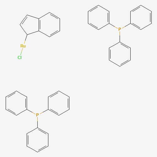 Chloro indenyl bis triphenylphosphine ruthenium II