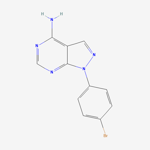 1-4-Bromophenyl -1H-pyrazolo 3 4-d pyrimidin-4-amine