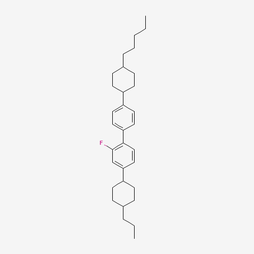 2-Fluoro-4-(trans-4-pentylcyclohexyl)-4-(trans-4-propylcyclohexyl)-1,1-biphenyl