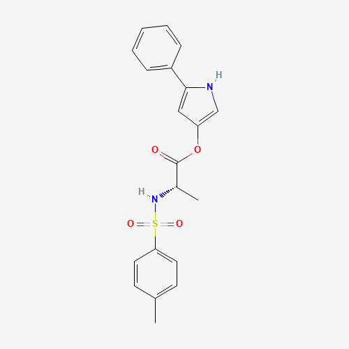 S -5-Phenyl-1H-pyrrol-3-yl 2-4-methylphenylsulfonamido propanoate