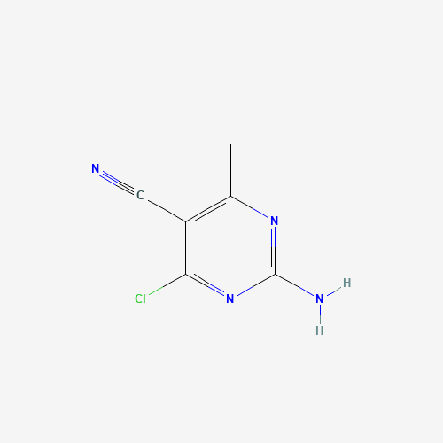 2-Amino-4-chloro-6-methylpyrimidine-5-carbonitrile