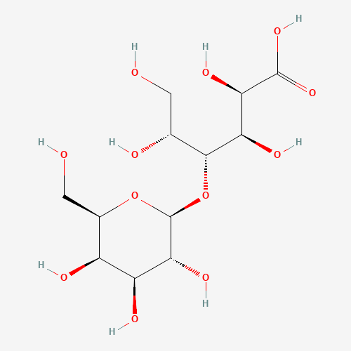 (2R,3R,4R,5R)-2,3,5,6-Tetrahydroxy-4-(((2S,3R,4S,5R,6R)-3,4,5-trihydroxy-6-(hydroxymethyl)tetrahydro-2H-pyran-2-yl)oxy)hexanoic acid 96-82-2