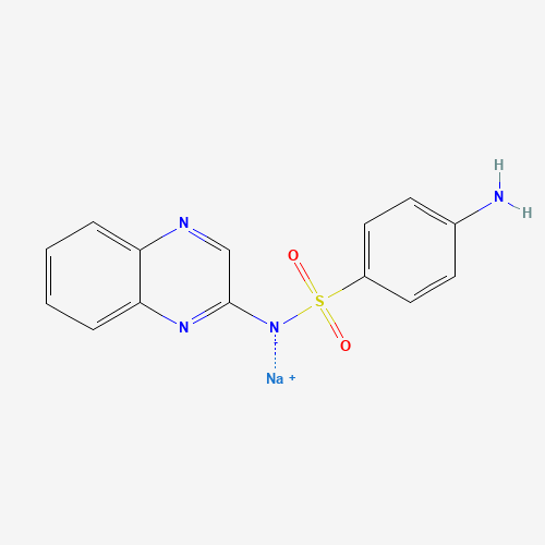 Sodium ((4-aminophenyl)sulfonyl)(quinoxalin-2-yl)amide 967-80-6