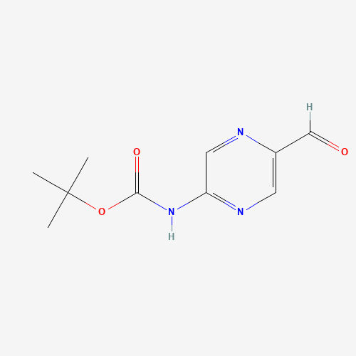 tert-Butyl (5-formylpyrazin-2-yl)carbamate 959617-71-1
