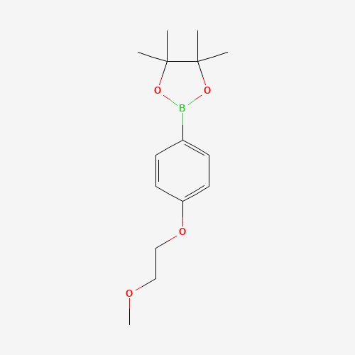 2-(4-(2-Methoxyethoxy)phenyl)-4,4,5,5-tetramethyl-1,3,2-dioxaborolane 959972-40-8
