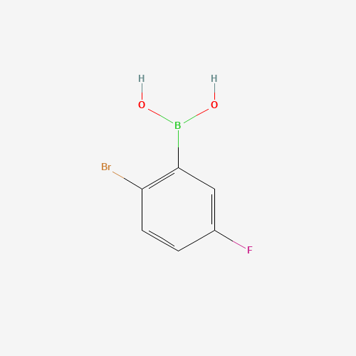 (2-Bromo-5-fluorophenyl)boronic acid 959996-48-6