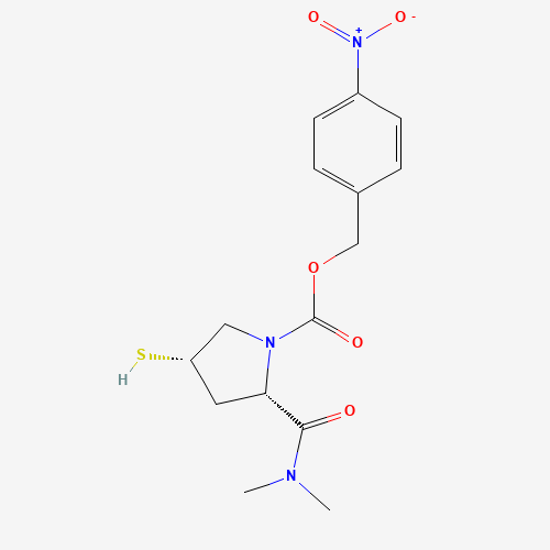 (2S,4S)-4-Nitrobenzyl 2-(dimethylcarbamoyl)-4-mercaptopyrrolidine-1-carboxylate	96034-64-9
