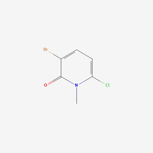 3-Bromo-6-chloro-1-methylpyridin-2(1H)-one 960299-32-5