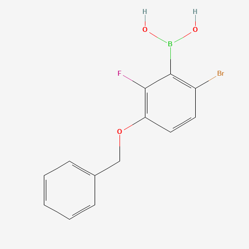 3-Benzyloxy-6-bromo-2-fluorophenylboronic acid 957035-10-8