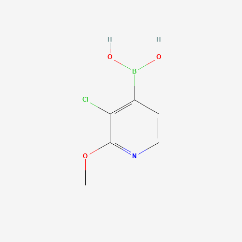 (3-Chloro-2-methoxypyridin-4-yl)boronic acid 957060-88-7