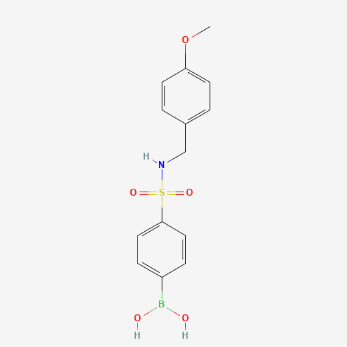 (4-(N-(4-Methoxybenzyl)sulfamoyl)phenyl)boronic acid 957060-91-2
